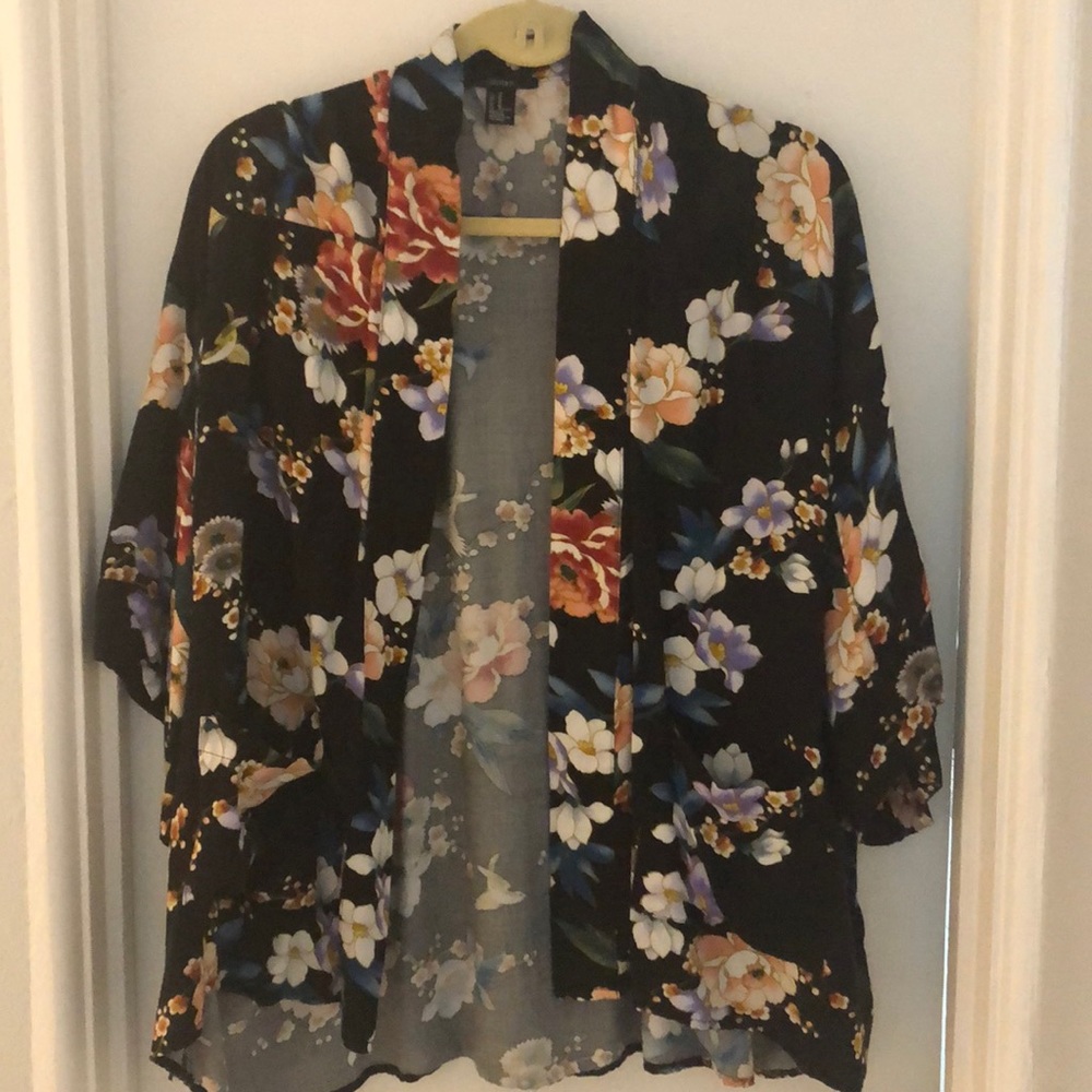 Floral kimono